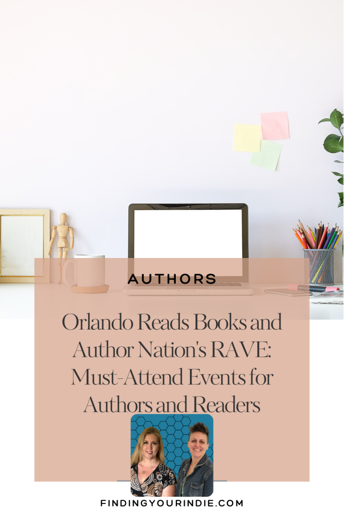 Connect with authors and readers at Orlando Reads Books and Author Nation RAVE. Don’t miss workshops, panels, and networking opportunities!