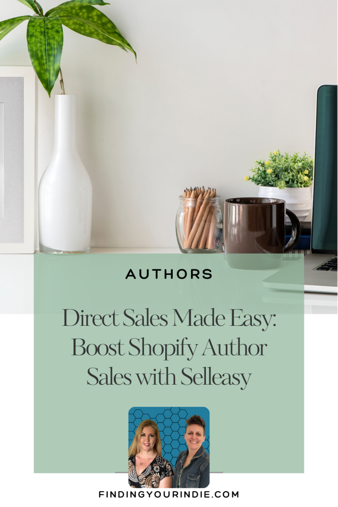 Boost your direct sales as an author with Selleasy for Shopify. Upsells, add-ons, and simple tools make selling smarter and easier.