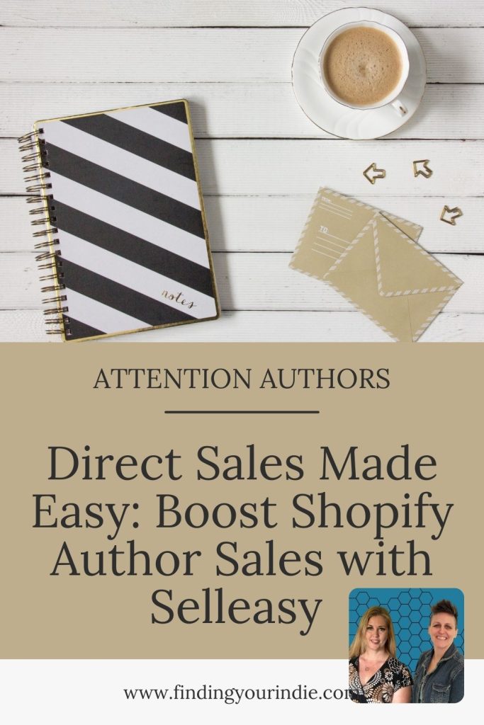 Boost your direct sales as an author with Selleasy for Shopify. Upsells, add-ons, and simple tools make selling smarter and easier.