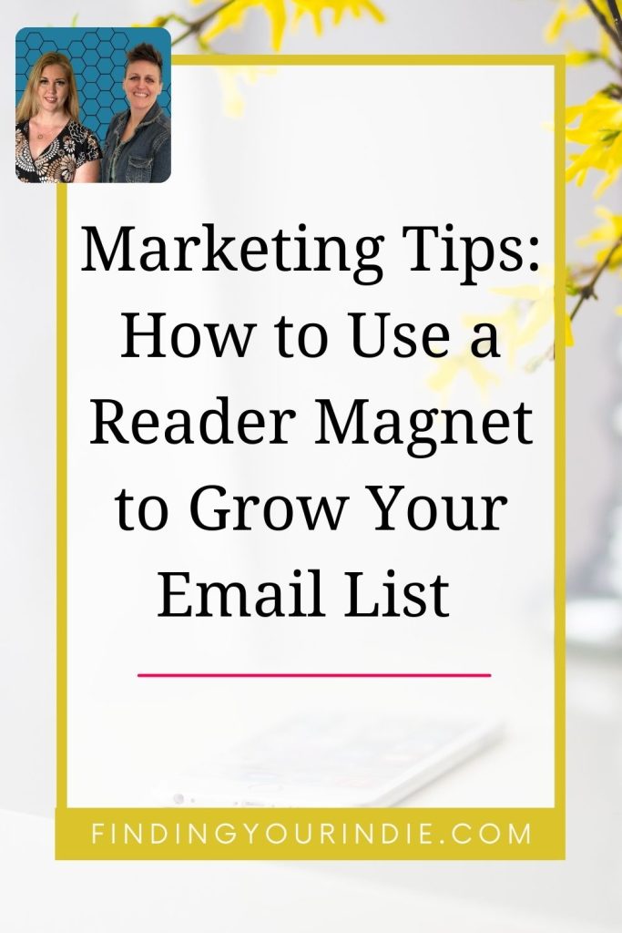 Grow your email list with these marketing tips: Use a reader magnet to attract readers, showcase your writing, and build loyal fans.